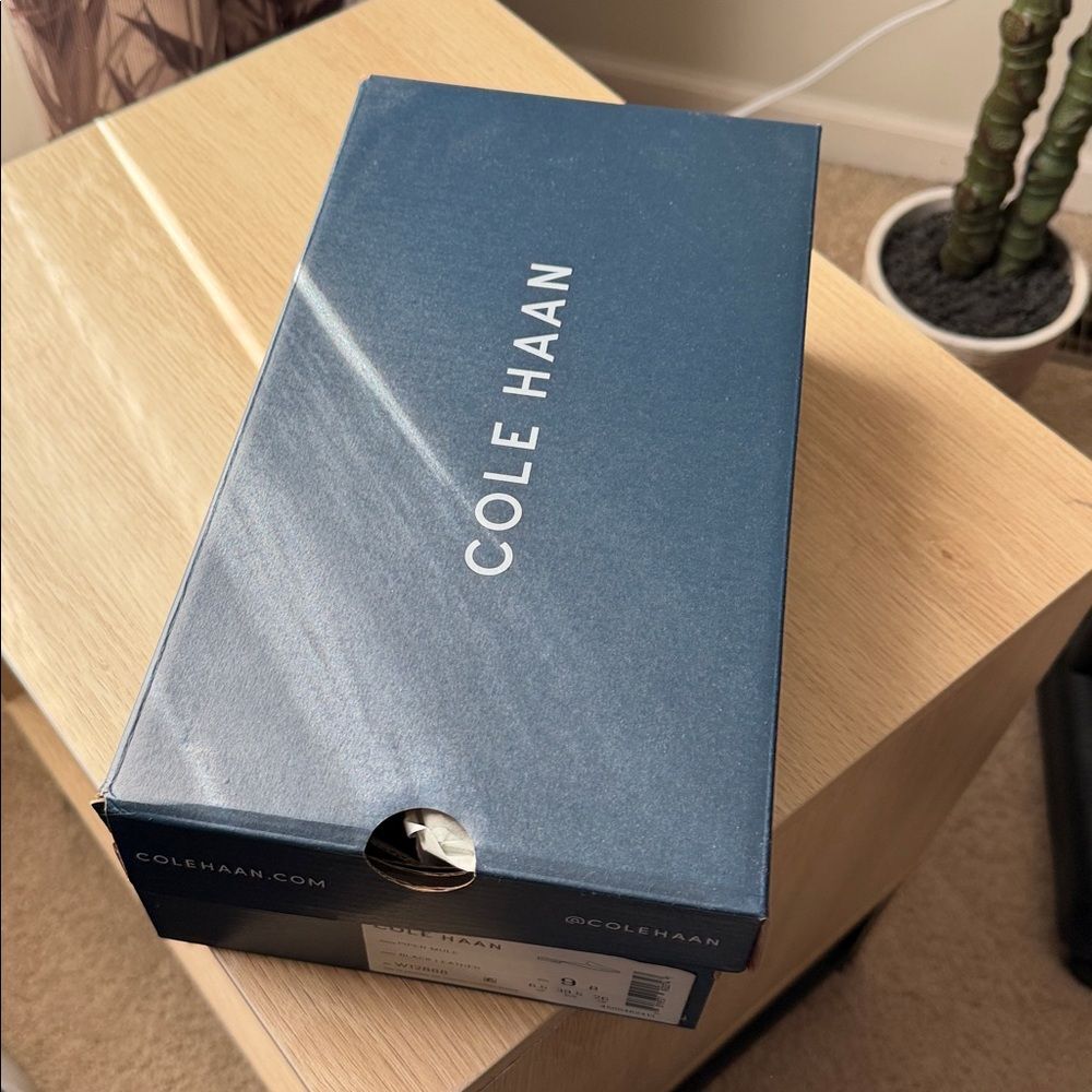 Cole Haan Piper Mule Black leather Size 9 - Picture 6 of 10